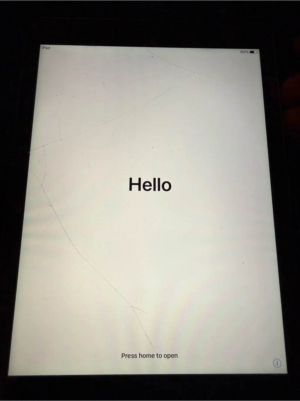 iPad Air (2014) 64gb WIFI ONLY (Screen needs to be replaced)